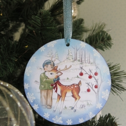 Decoration George and reindeer