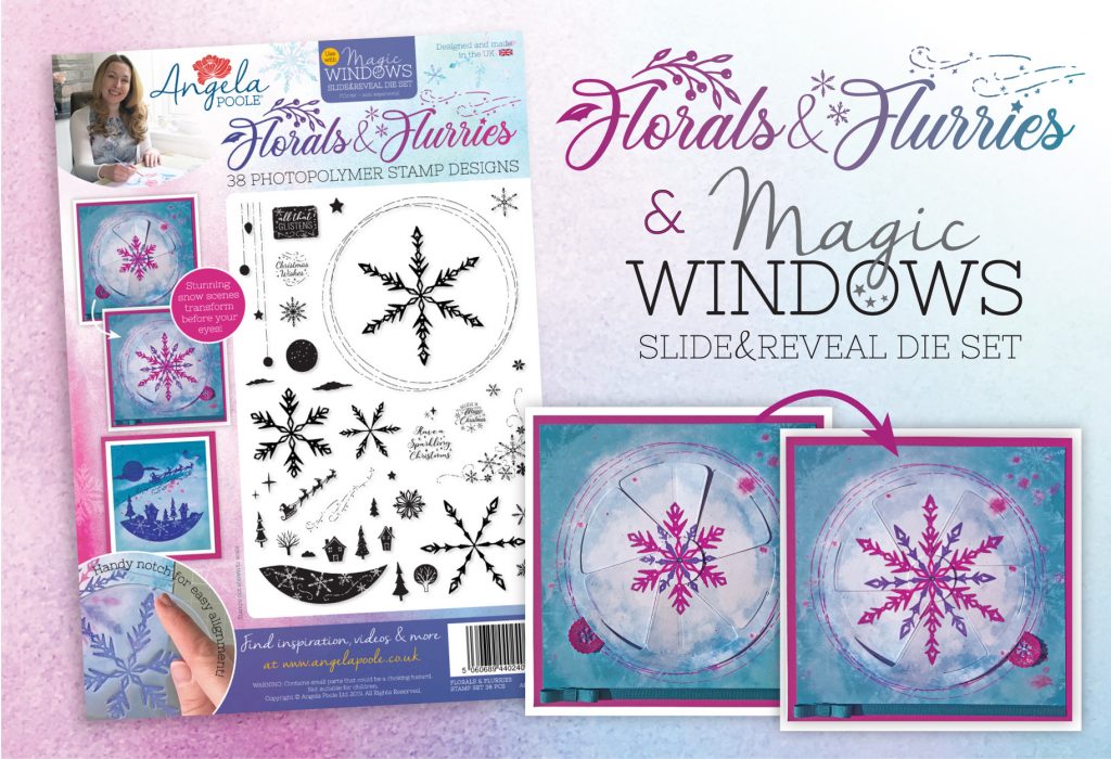 Florals and Flurries and magic windows stamps